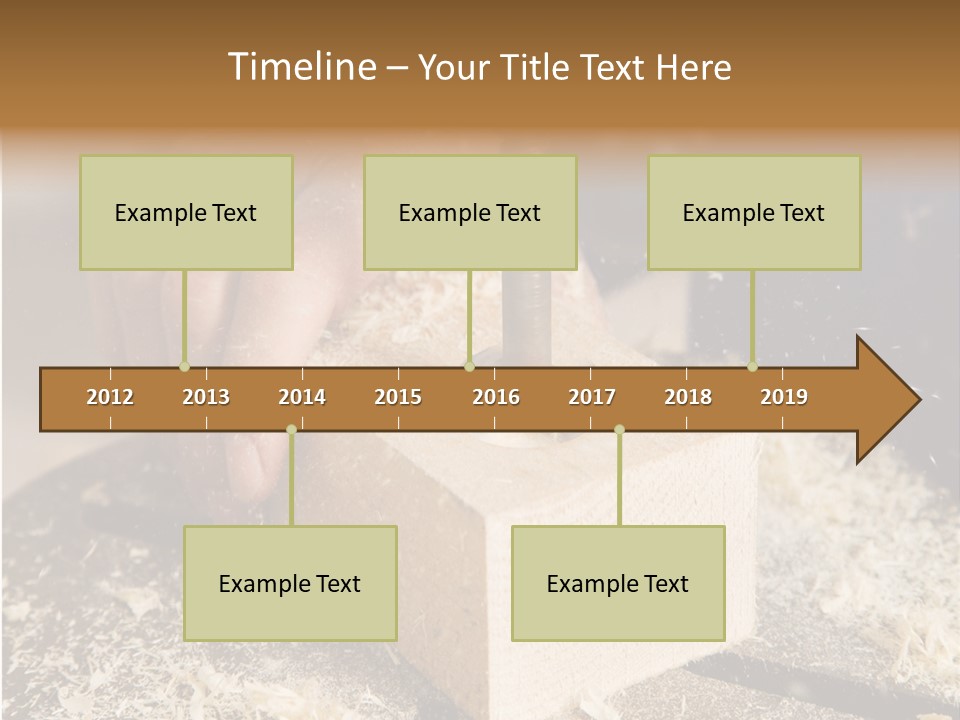 Economy Retirement Craftsmen PowerPoint Template