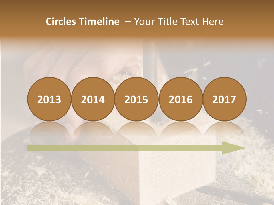 Economy Retirement Craftsmen PowerPoint Template