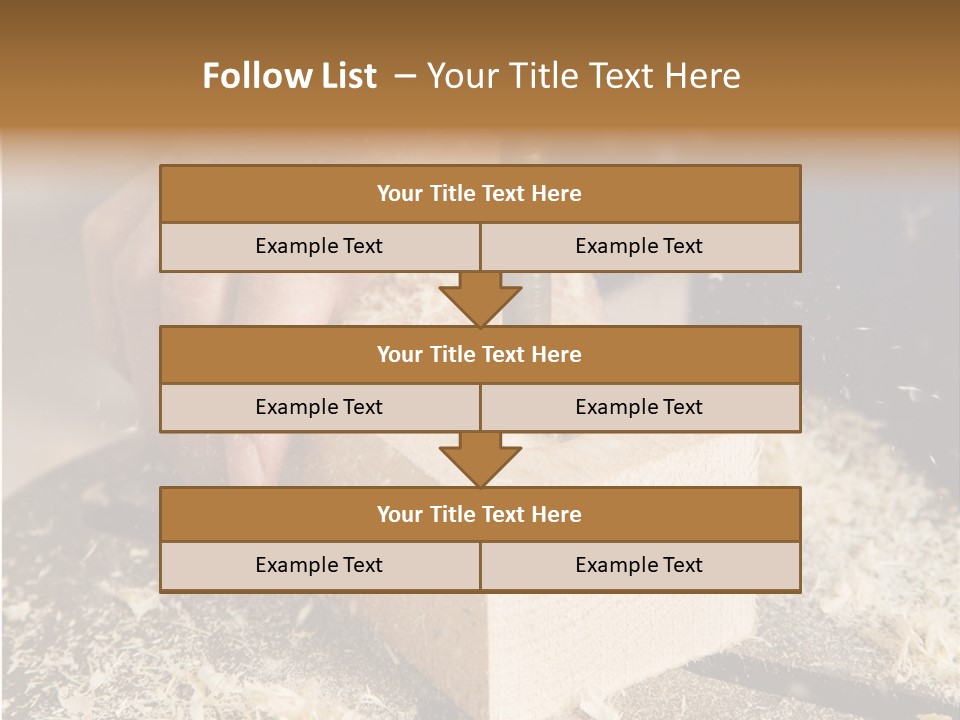 Economy Retirement Craftsmen PowerPoint Template