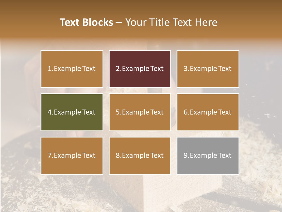 Economy Retirement Craftsmen PowerPoint Template