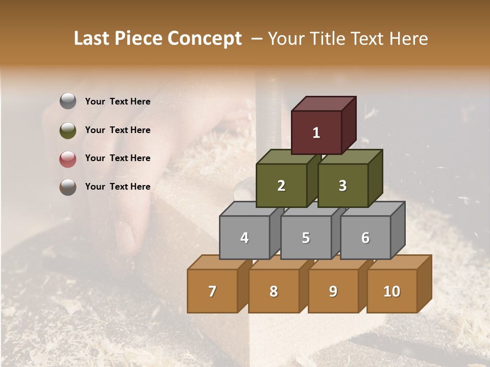 Economy Retirement Craftsmen PowerPoint Template