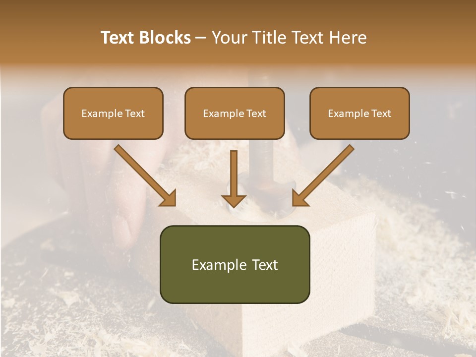 Economy Retirement Craftsmen PowerPoint Template