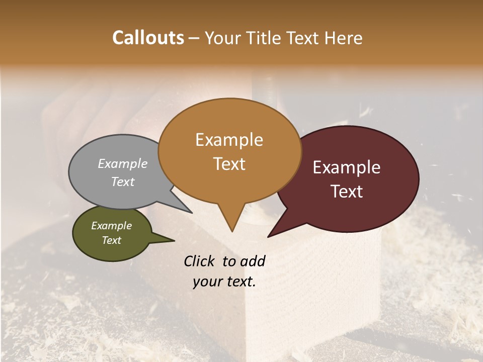 Economy Retirement Craftsmen PowerPoint Template