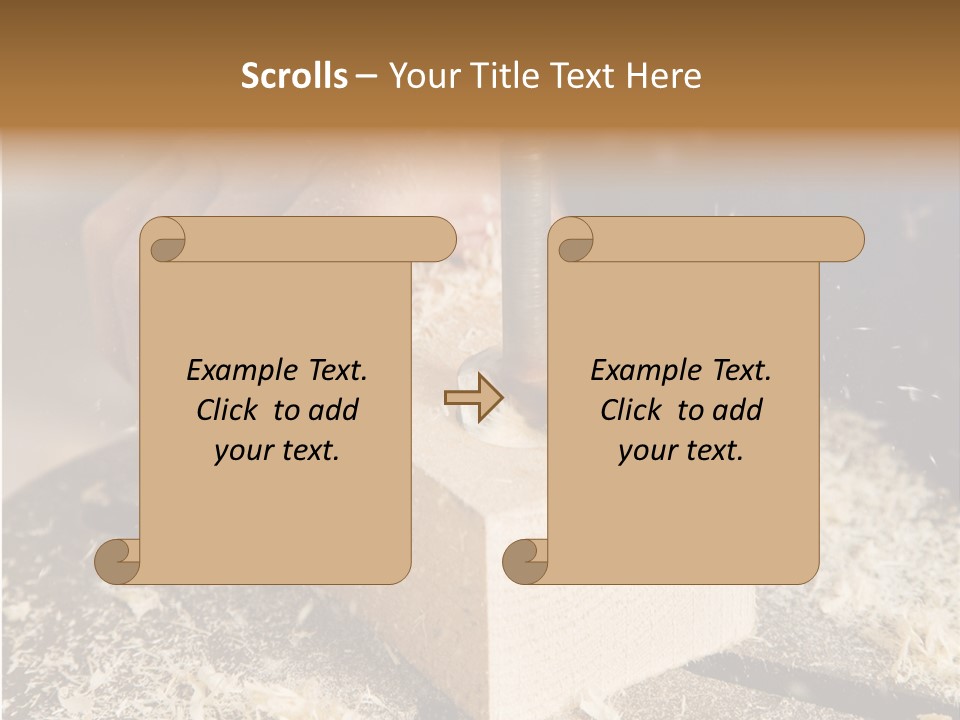 Economy Retirement Craftsmen PowerPoint Template