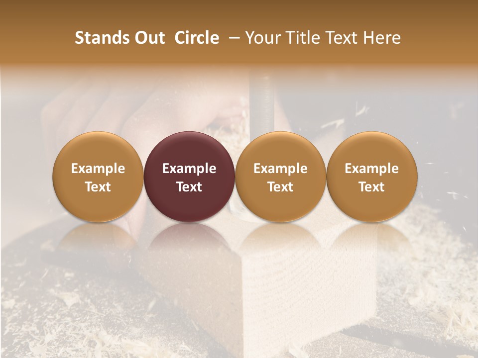 Economy Retirement Craftsmen PowerPoint Template