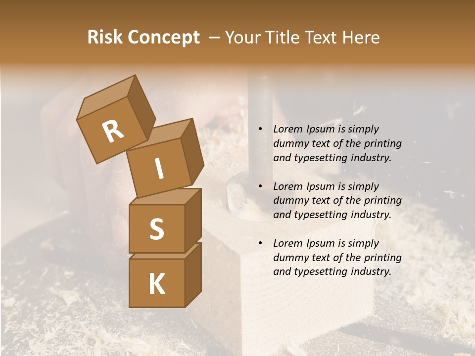 Economy Retirement Craftsmen PowerPoint Template