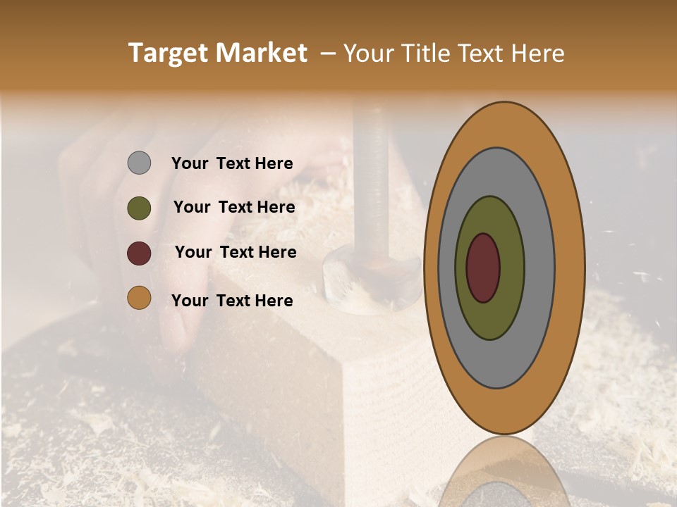 Economy Retirement Craftsmen PowerPoint Template