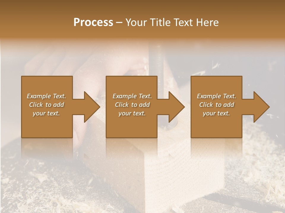 Economy Retirement Craftsmen PowerPoint Template
