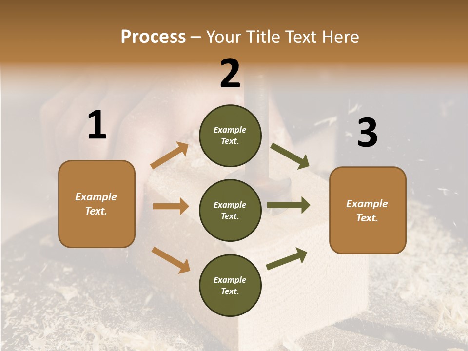 Economy Retirement Craftsmen PowerPoint Template