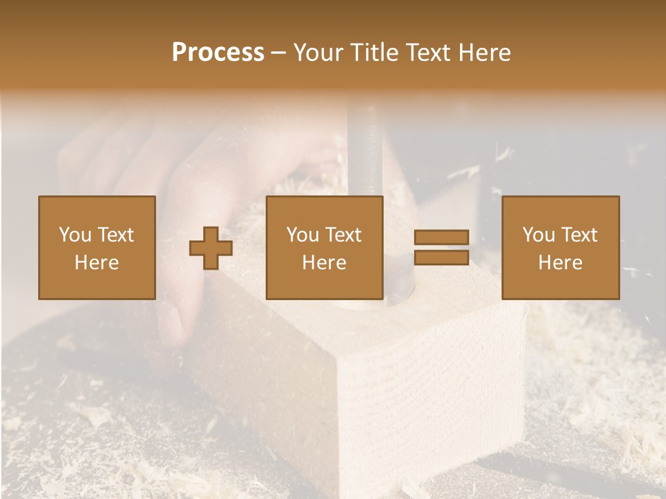 Economy Retirement Craftsmen PowerPoint Template