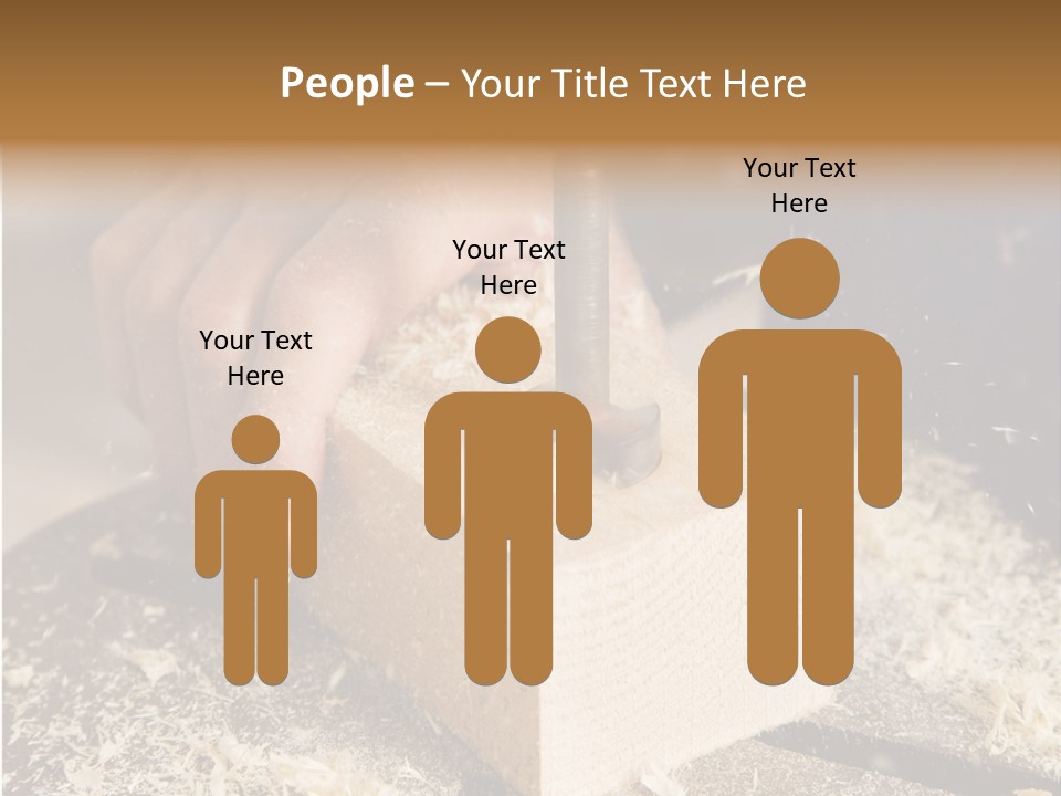 Economy Retirement Craftsmen PowerPoint Template