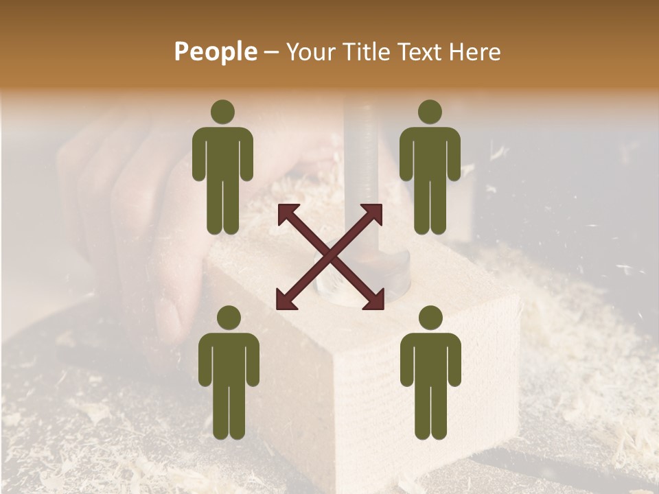 Economy Retirement Craftsmen PowerPoint Template