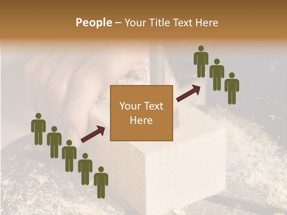 Economy Retirement Craftsmen PowerPoint Template