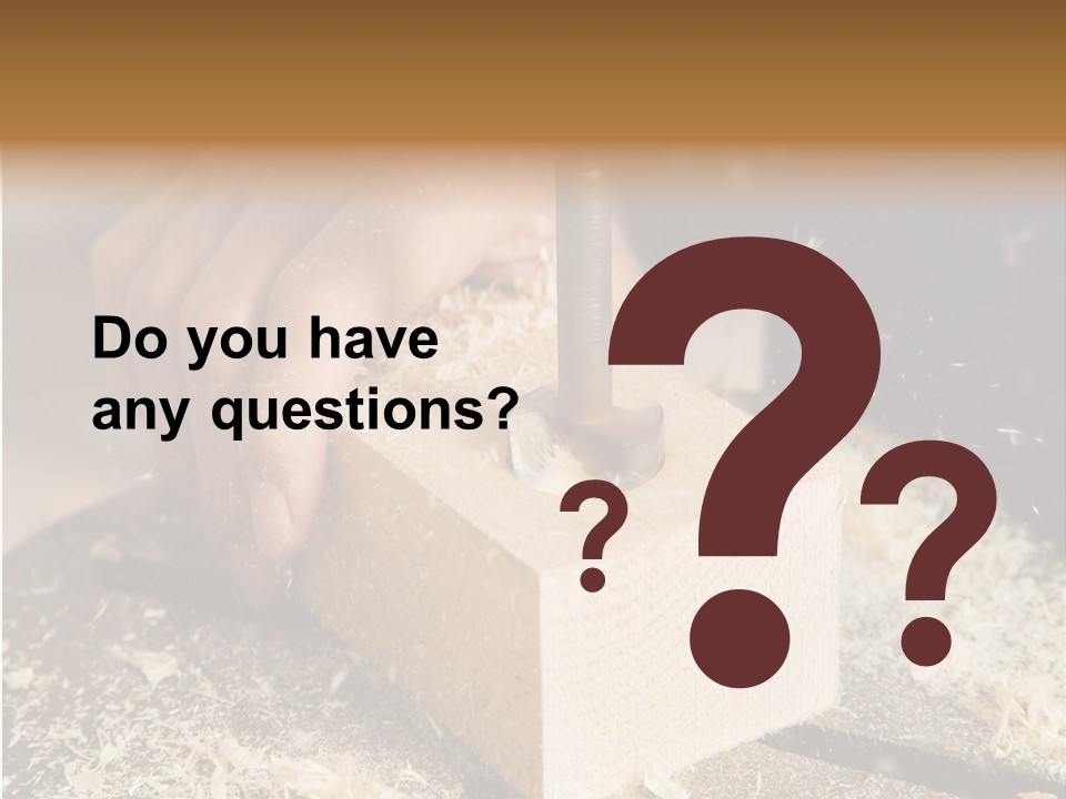 Economy Retirement Craftsmen PowerPoint Template