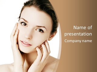 Pure Candid Facial PowerPoint Template