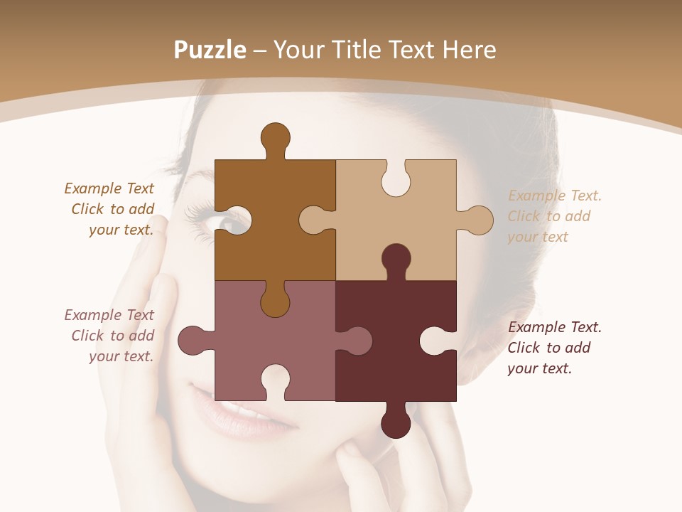 Pure Candid Facial PowerPoint Template