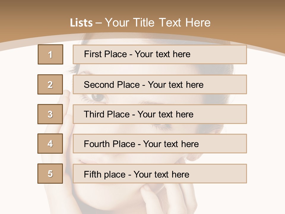 Pure Candid Facial PowerPoint Template
