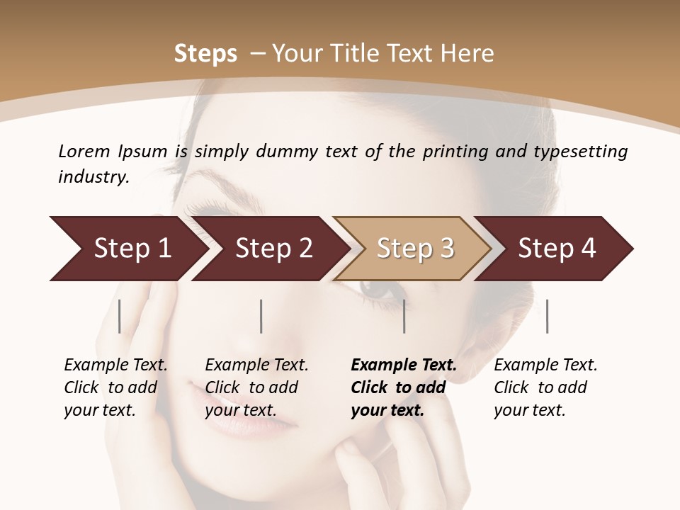 Pure Candid Facial PowerPoint Template