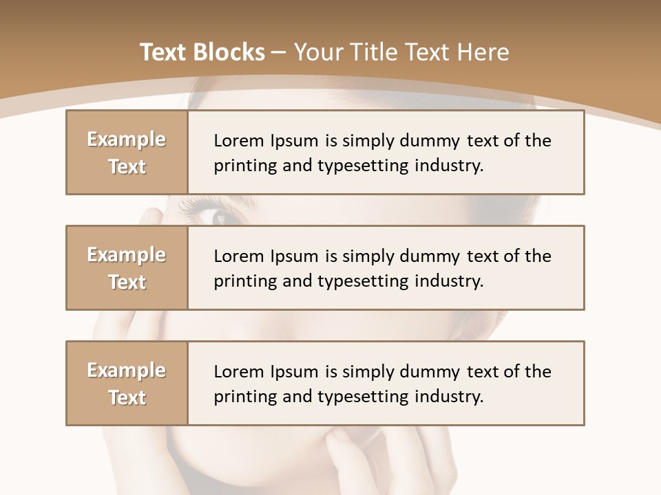 Pure Candid Facial PowerPoint Template