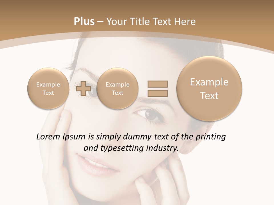 Pure Candid Facial PowerPoint Template