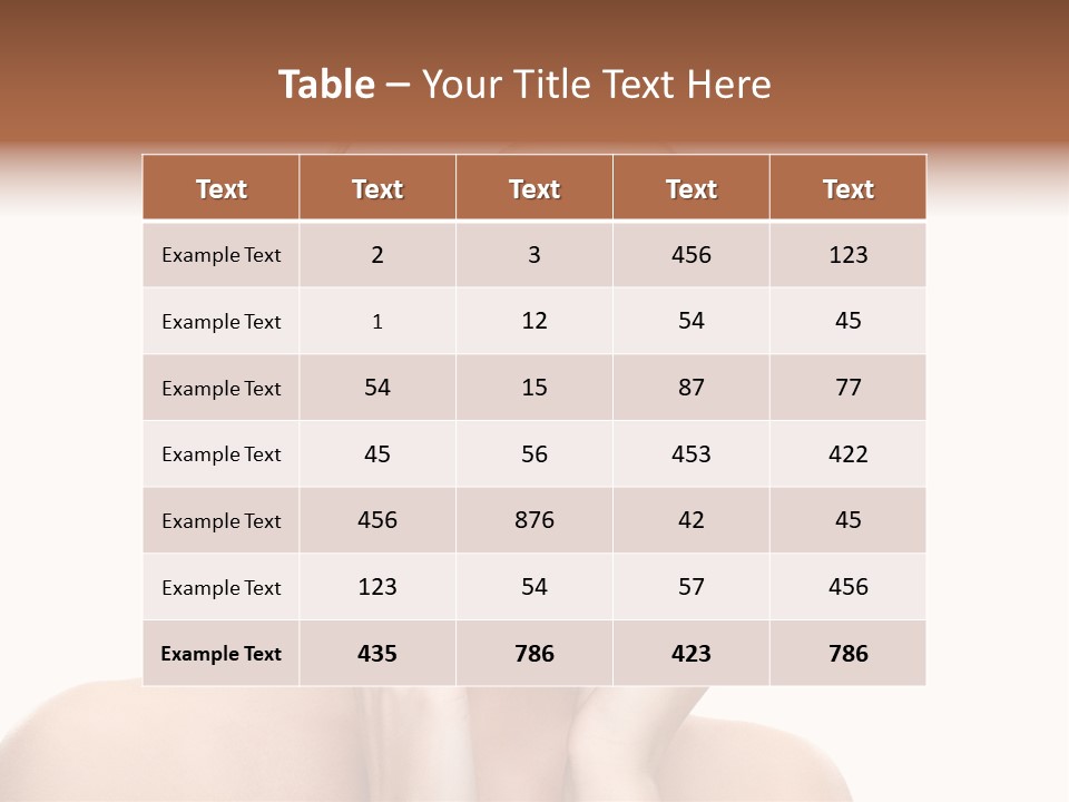 Adult Remove Natural PowerPoint Template