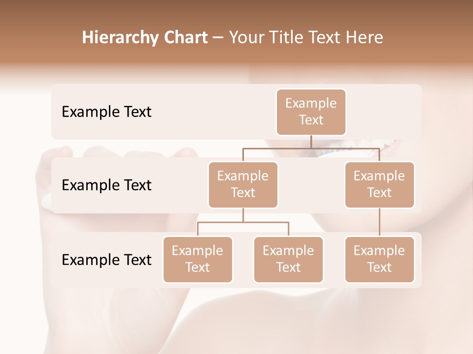 A Woman Brushing Her Teeth With A Pink Toothbrush PowerPoint Template