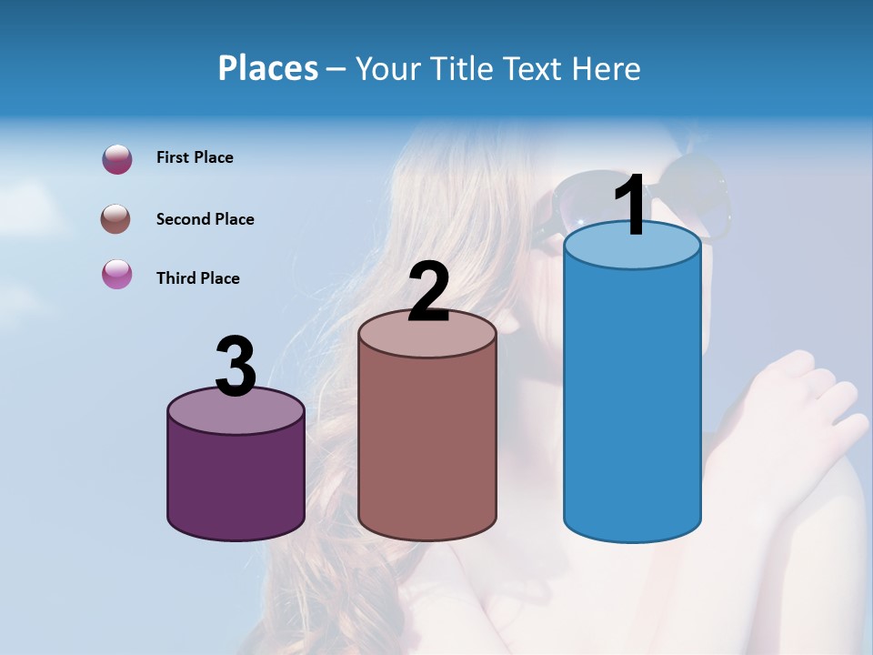 Fly Vacation Rest PowerPoint Template