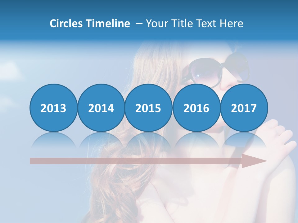 Fly Vacation Rest PowerPoint Template