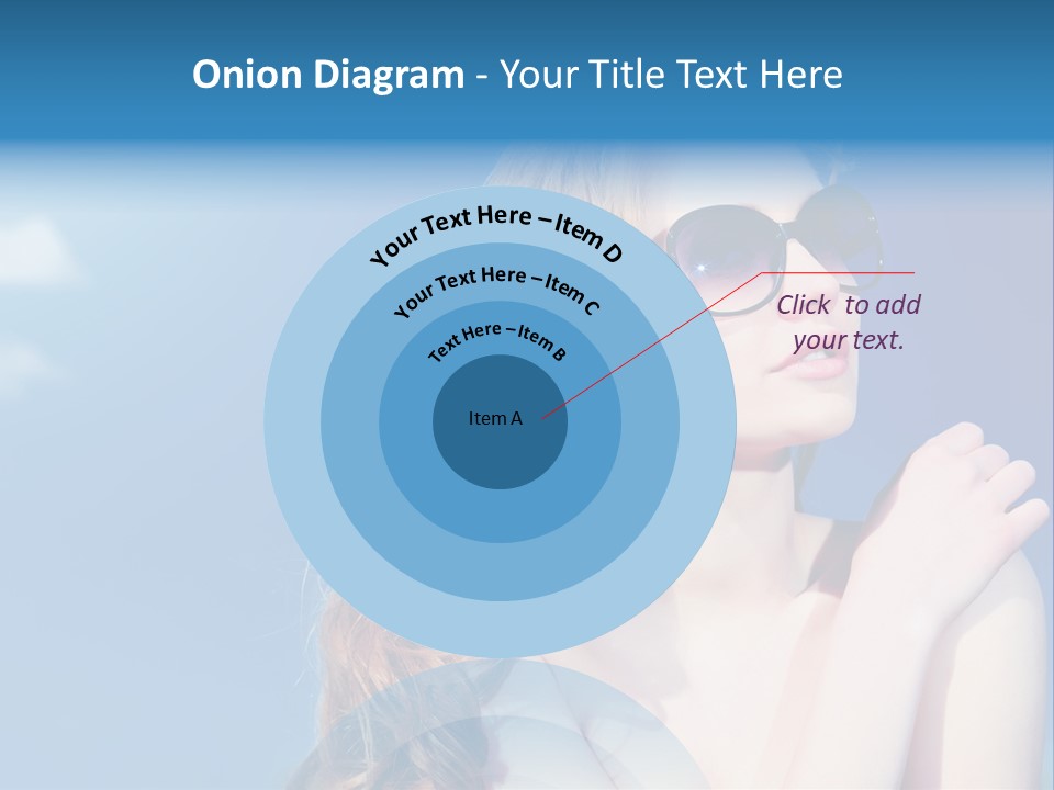 Fly Vacation Rest PowerPoint Template