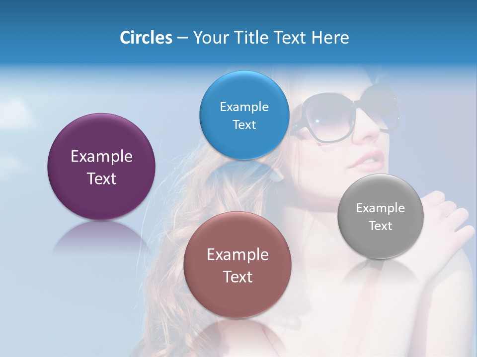 Fly Vacation Rest PowerPoint Template