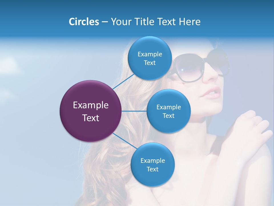 Fly Vacation Rest PowerPoint Template