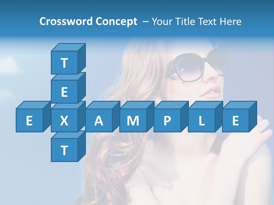 Fly Vacation Rest PowerPoint Template
