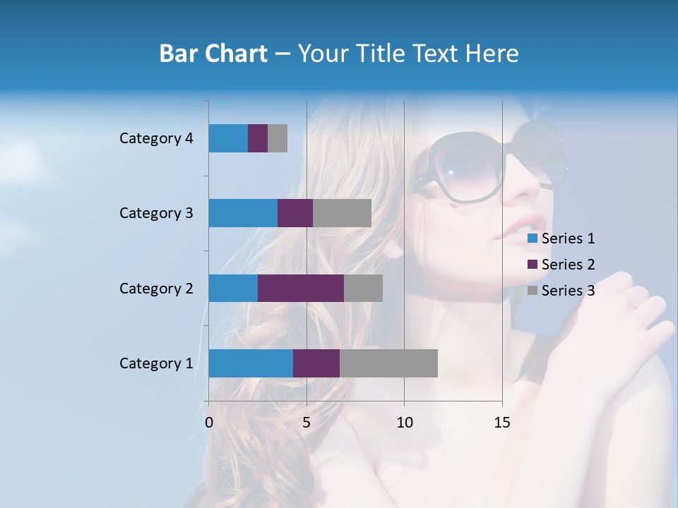Fly Vacation Rest PowerPoint Template