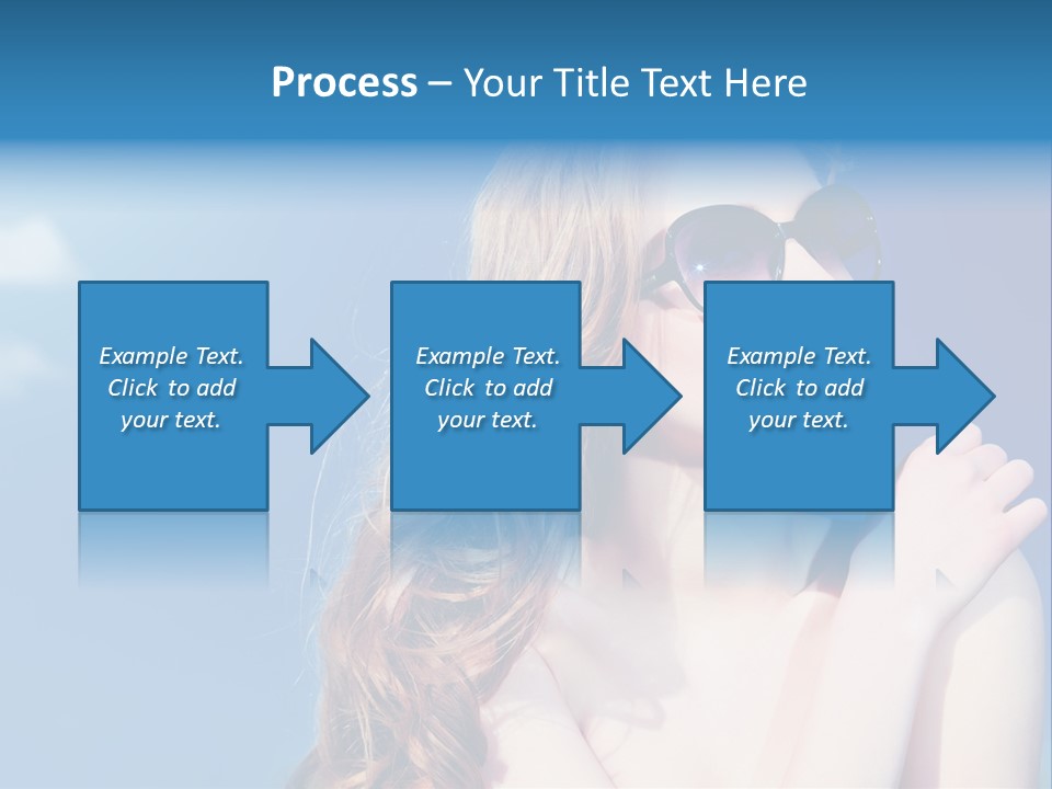 Fly Vacation Rest PowerPoint Template