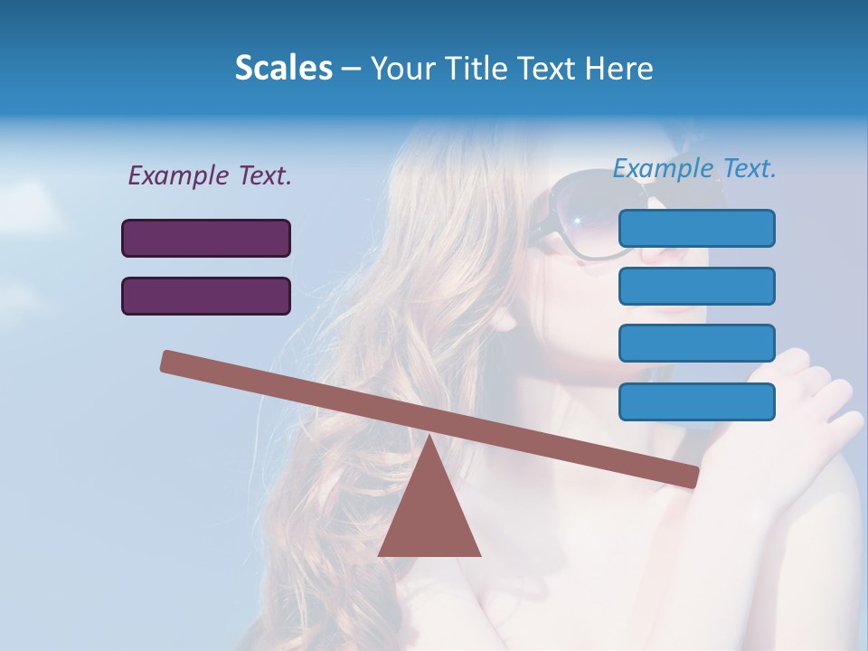 Fly Vacation Rest PowerPoint Template