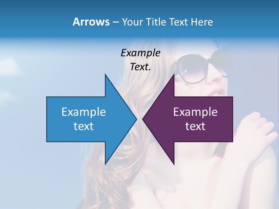 Fly Vacation Rest PowerPoint Template