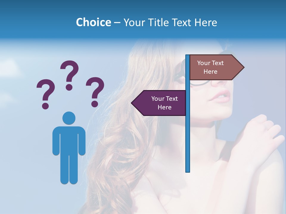 Fly Vacation Rest PowerPoint Template