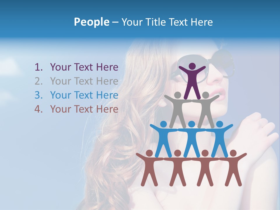 Fly Vacation Rest PowerPoint Template