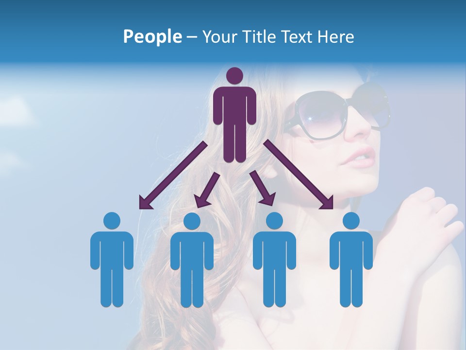 Fly Vacation Rest PowerPoint Template