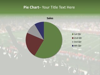 Football College Fan PowerPoint Template