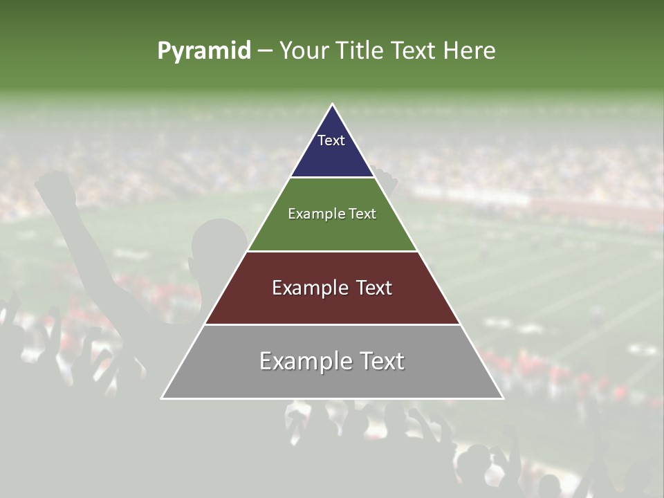 Football College Fan PowerPoint Template
