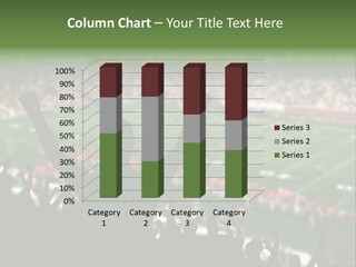 Football College Fan PowerPoint Template