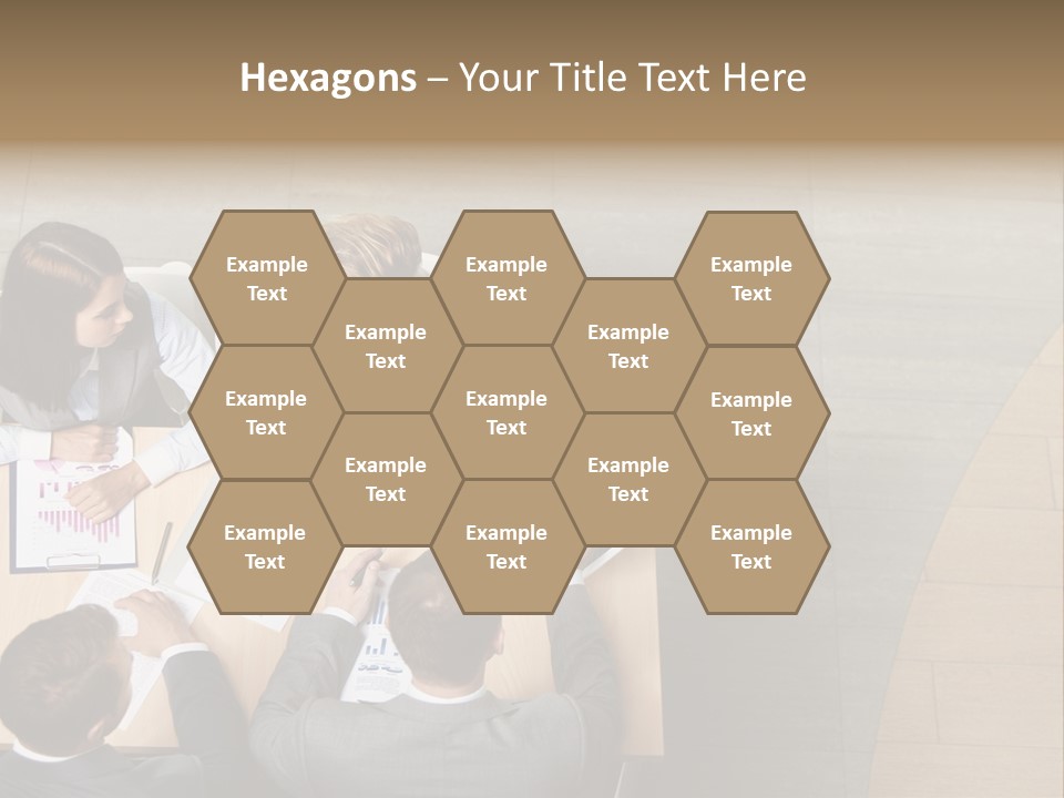 Angle Businessteam Businesspeople PowerPoint Template