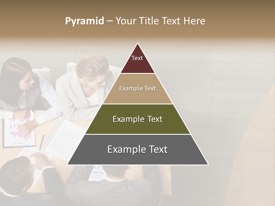 Angle Businessteam Businesspeople PowerPoint Template
