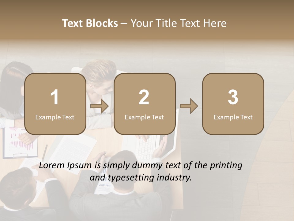 Angle Businessteam Businesspeople PowerPoint Template