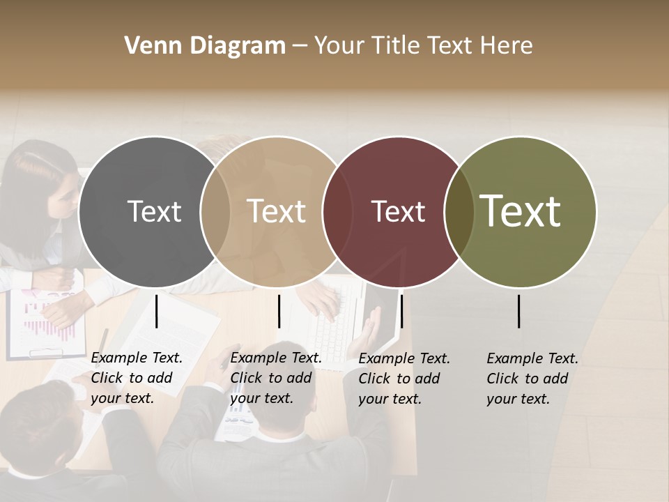 Angle Businessteam Businesspeople PowerPoint Template