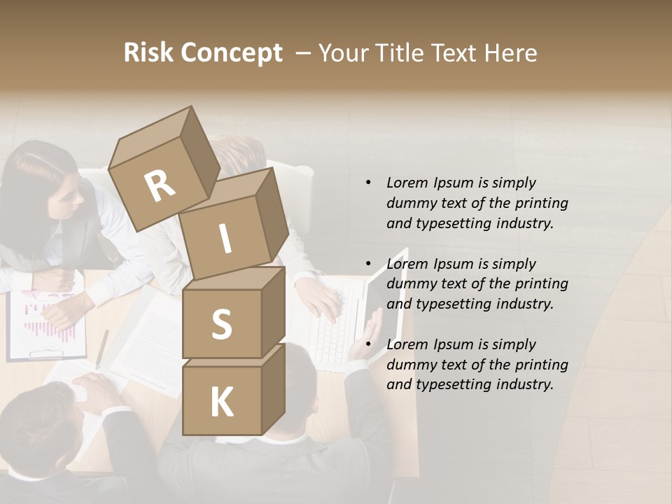 Angle Businessteam Businesspeople PowerPoint Template