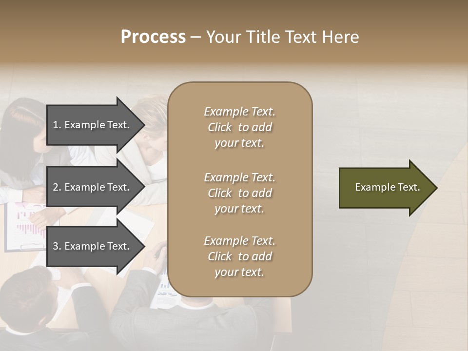 Angle Businessteam Businesspeople PowerPoint Template