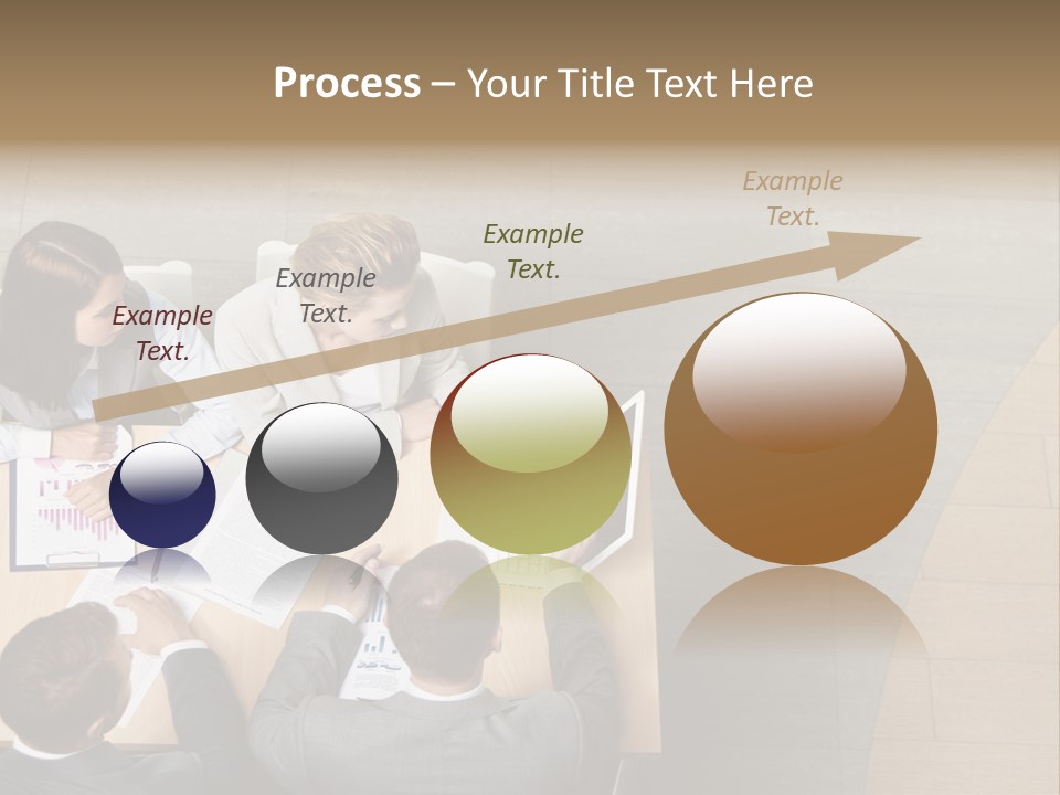 Angle Businessteam Businesspeople PowerPoint Template