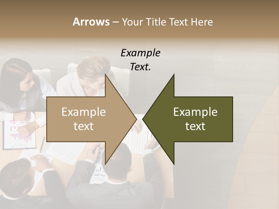 Angle Businessteam Businesspeople PowerPoint Template